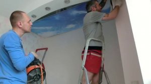 потолок звёздное небо с кометой