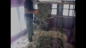 Соломорезка - измельчитель соломы для субстрата вешенки.