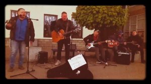 "Всё идёт по плану" (Егор Летов, Гражданская Оборона). Уличные музыканты. Русский Рок.