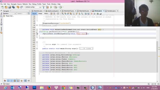 [Java - Swing] Radio button - Group button смотреть онлайн
