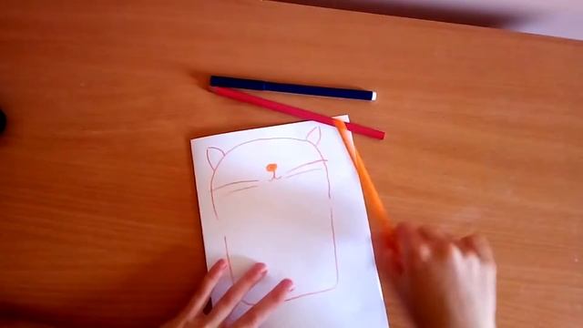Как нарисовать кошечку смотреть онлайн