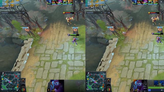 Dota 2 - vulkan vs directx 11 - AMD ryzen 5 4600G @2560x1440