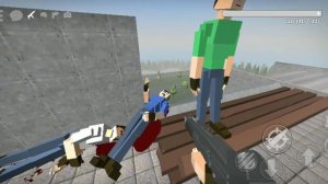 проверяем оружия в игре Gore box