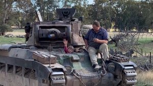 Restored Matilda Infantry Tank, Mk IIa*