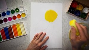 Рисуем цыпленка | Онлайн рисование для малышей| Развивающее занятие для ребенка 3-5 лет