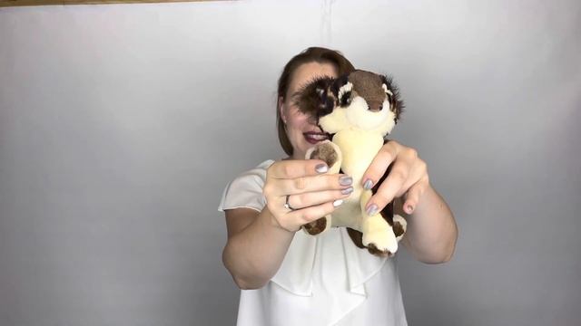 Мягкая игрушка леопард из натурального меха стриженной норки в смотреть онлайн