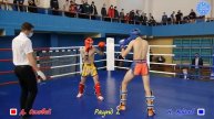 Чемпіонат України з кікбоксингу WAKO серед дорослих. Д. Соловей - Н. Худоєв, К-1, 54 кг. Одеса 2021