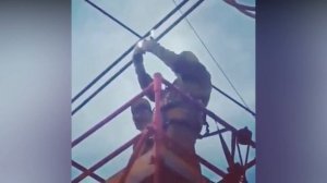 Работа под напряжением ⚡️330кВ⚡️