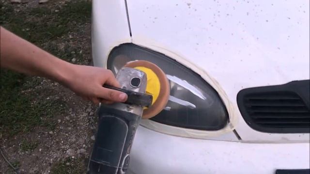 Полировка фар своими руками/ как отполировать помутневшие фары смотреть онлайн