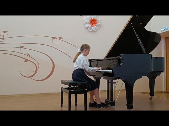 Юрк Полина 5 кл. И.Гайдн Соната D dur; В.Калинников "Грустная песенка" смотреть онлайн