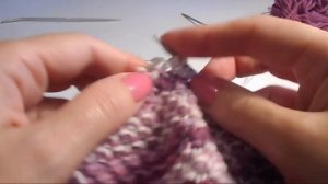 Как связать детскую муфту Часть 1 из 2