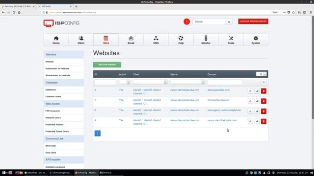 Certificar Panel de ISPConfig con Lets Encrypt SSL смотреть онлайн