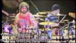 Mike Portnoy playing different covers