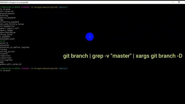 Git Tutorial: How to delete all branches except master #series смотреть онлайн