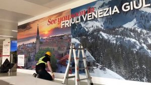 Nuovo allestimento al Trieste Airport