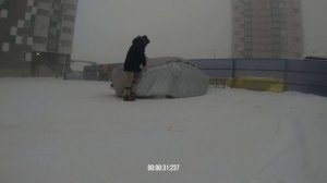 ЯКУТСК -50. ТОЙОТА АЛЛИОН. ПОРТАТИВНЫЙ ГАРАЖ "НАТАША"/YAKUTSK -50. TOYOTA PORTABLE GARAGE "NATASHA"