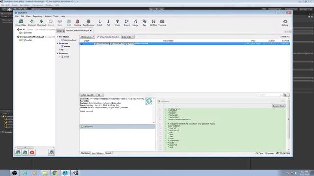 Using Git with Unity (Bonus Workshop '15-'16) смотреть онлайн