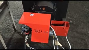 Обзор воздухонагревателя (калорифера) Огонь Труба и пробный запуск!