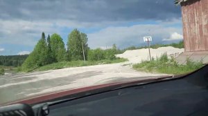 Дорога из Пермского края на Красноуфимск через Сарану и Пудлинговый июль 2022 года