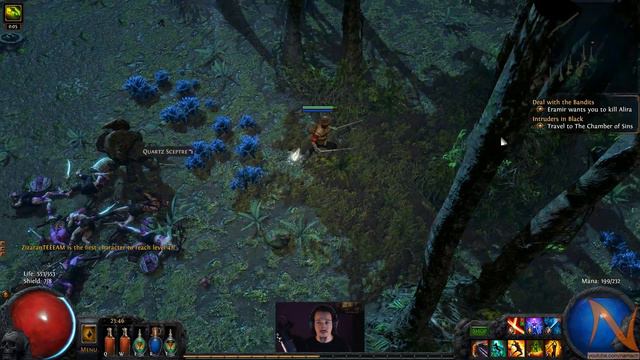 The Weaver Alira and Oak - Ep 8 - Hardcore Duelist - Path of Exile: Darkshrine League