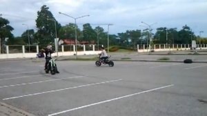 Самый лучший питбайк для станта kawasaki ksr