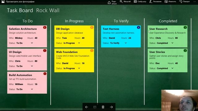 Организация командной работы средствами GitHub и Visual Studio Online. Делай по Scrum'у смотреть онлайн