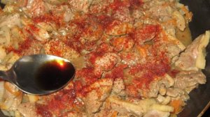 Утиная грудка с рисом