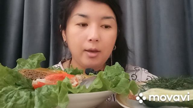 Мукбанг/ Фаршированный перец/ Маршмелло❤/Conversational mukbang / Stuffed peppers / Marshmello ❤ смотреть онлайн