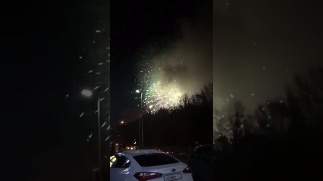 Салют. День Победы.
