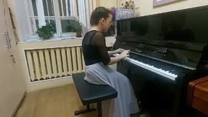 Ялчын Сэльви Виктория.  В.Гиллок "Фонтан под дождём". А.Бертини Октавный этюд соч.29 №22