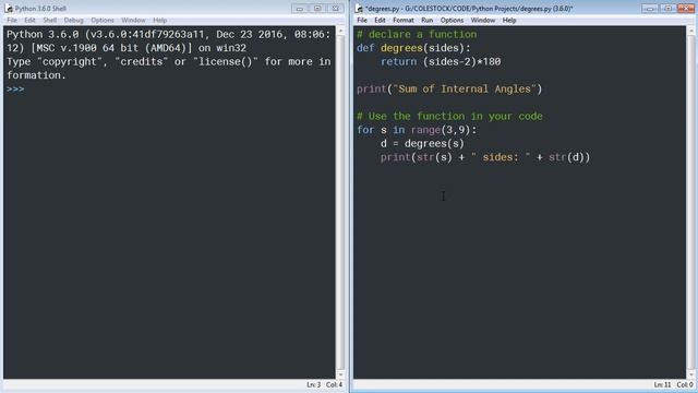 Python - Functions & Modules