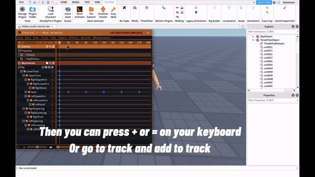 How to animate the camera in roblox studio (moon animator) смотреть онлайн