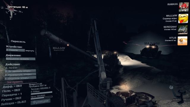 SpinTires прохождение карты ЛАФАК 2 часть 8 смотреть онлайн