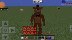 обзор мода на фнаф 1 от дени фокса майнкрафт!