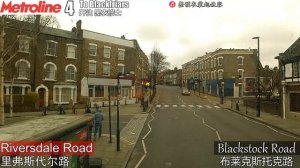 [Full Route Visual] London Bus Route 4 (Archway→Blackfriars)