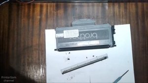 Brother tn 2135, простая инструкция по заправке картриджа!