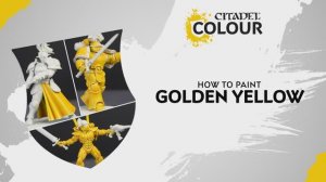 Warhammer 40000 - How to Paint - Golden Yellow _ Intermediate _ #Warhammer