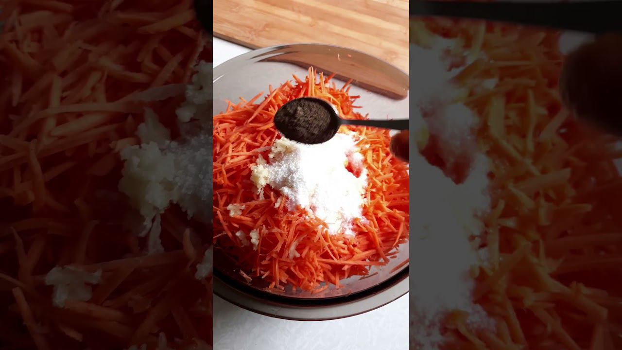Готовится быстро, получается вкусно. Салат МОРКОВЬ ПО - КОРЕЙСКИ. #хорошийвкус #рецепты #shortvideo смотреть онлайн
