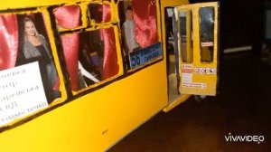 Маршрутка из дерева своими руками. Газель РУТА 25.