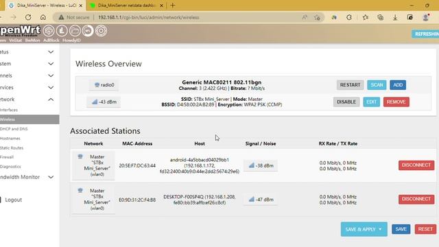 NetMonitor App OpenWRT