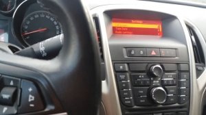 How to setup and change date and time astra j cd400