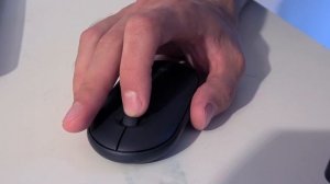 Звук беcшумной компьютерной мышки Logitech Pebble M350
