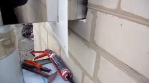 Начало монтажа дымохода.