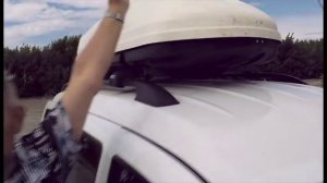 Отзыв о боксе на крышу "Turino" на Lada Largus c ГБО.