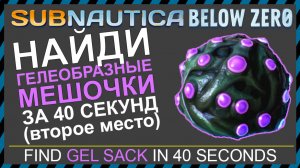 Subnautica BELOW ZERO ГДЕ НАЙТИ ГЕЛЕОБРАЗНЫЙ МЕШОЧЕК (второе место)