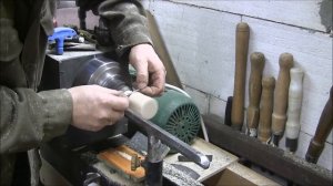 Изготовление шахмат на токарном. Конь