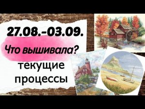 116. Продвижения за неделю | СТАРТ круг Клейтона Lindisfarne | Вышивка крестом