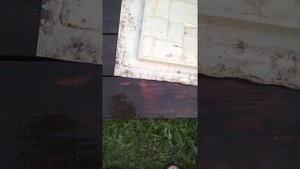 Чистка пластиковых форм для тротуарной плитки.