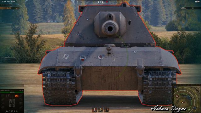 How to penetrate E 100 weak spots - World Of Tanks смотреть онлайн