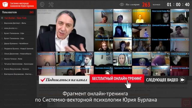 Изменение реальности. Причины и следствия. Системно-векторная психология Юрия Бурлана